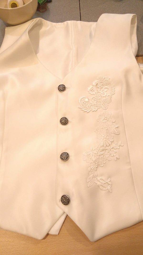 Ivory waistcoat