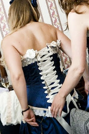 Bridal and formal Lacing ribbons - Black